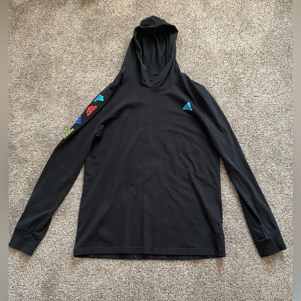 Unisex Long sleeve Adidas with hood